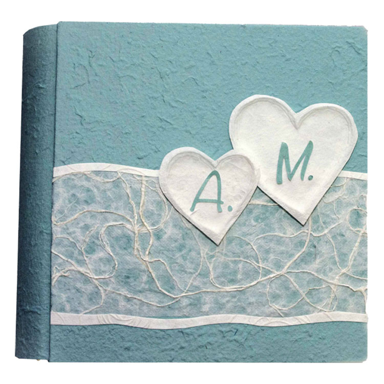 Album fotografico matrimoni personalizzato M0016 - Tutto di carta